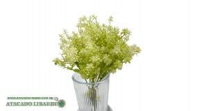 BQ DE VERDE FLOR RAMIFICADA 5X 30CM BG405197
