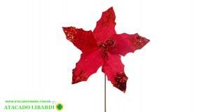 BICO PAPAGAIO AVELUDADO 30CM VERMELHO 87930001