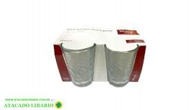 CONJ COPO VIDRO 220ML 4PCS WIND VDA14192