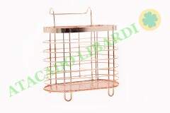 ESCORREDOR TALHERES 17CM ROSE HC0511543