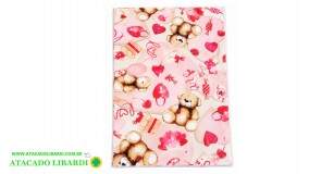 PAPEL 30X45CM PRES SACO BEAR LOVE  C/50UNI 876