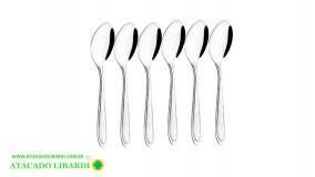 COLHER MESA 6PCS INOX CRS2606