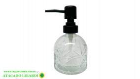 PORTA SABONETE LIQUIDO 14CM 220ML RED DEC 193585