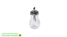 ACUCAREIRO VIDRO 200ML C/BICO TRANSP F0990