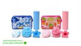 KIT VIAGEM 4PCS C/ESTOJO COLOR HV59522