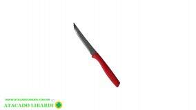 FACA MESA 6UNI CABO PLAST VERMELHO AIH1743V