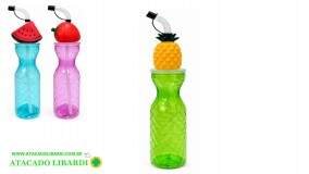 GARRAFA PLAST 500ML COLOR BA22510