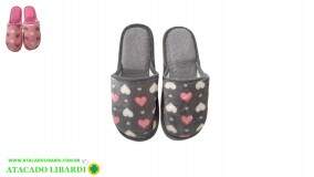 PANTUFA ADULTO FEM COLOR HL76306