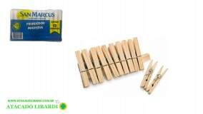 PRENDEDOR MADEIRA 12 UNI 292