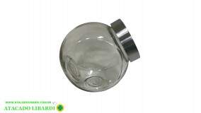 POTE VIDRO 13CM C/TAMPA BA28423