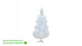 ARVORE CACTUS 150CM BRANCA N5