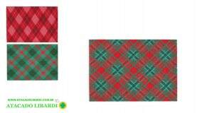 LUGAR AMERICANO 33X45CM JACQUARD CLÁSSICOS NATALINOS AMX0069