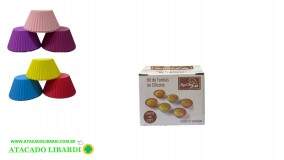 FORMA SILICONE 7X4,3CM 12PCS CUPCAKE TRC0620