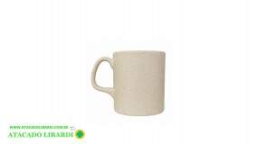 CANECA CERAM BEGE 300ML 9CM 21056