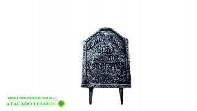LAPIDE PLASTICA PRETO 40X24 HALLOWEEN 95883001