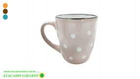 CANECA CERAM 9CM 190ML RED HD53214