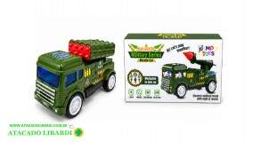 CAMINHAO EXERCITO 17CM BATE VOLTA MD19309
