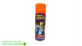TINTA SPRAY CABELO 150ML ALEGRIA LARANJA TALR 