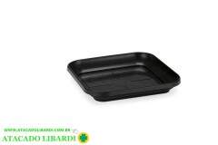 PRATO JARDIM PLAST 30CM QUAD PRETO 551