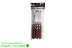 FACA MESA CABO MAD CHURRASCO 6UNI LT23255