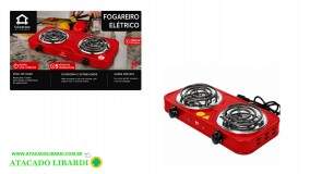 FOGAREIRO ELETRICO 2 BOCAS 2000W 220V FUT301