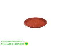 PRATO PLAST JARDIM REDONDO 16CM N1,5 MARROM 064