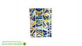 PAPEL 15X22CM PRES SACO ART GEOMETRICA C/50UNI 