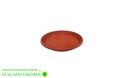 PRATO PLAST JARDIM REDONDO 22CM N3 MARROM 066