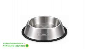 COMEDOURO P/CACHORRO INOX 18CM HK78108