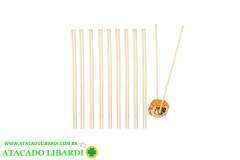 HASHI BAMBU C/10 PARES 24CM B2