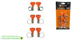 ABRACADEIRA ALEMA METAL 6PCS TRY0165