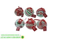 BOLA DECORADA 12CM SORT NBOL12V17