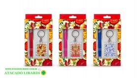 KIT CHAVEIRO C/CANETA HE72214