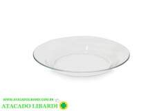 PRATO FUNDO VIDRO 21,5CM LISO 0523