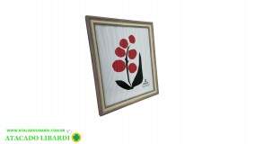 PORTA RETRATO 20X25 PLAST C/GRAVATA P90033