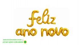 BALAO FELIZ ANO NOVO 60X40 FELIZ 40X40 ANO 45X40CM NOVO  Q24502