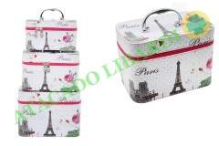 NECESSAIRE FRASQUEIRA RET CIDADES 3PCS SS8175