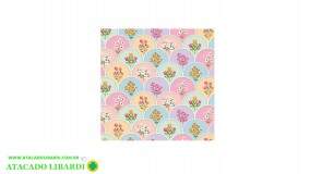 BOBINA 60CMX100M PAPEL COUCH FLORAL C0374