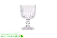 TACA VIDRO 340ML TRANSP V105912