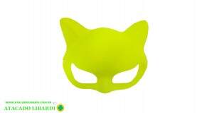MASCARA CARNAVAL GATINHO COLOR UNI12  PA0301