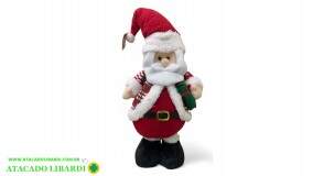 BONECO PELUCIA NOEL EM PE 20X54CM NAT0264