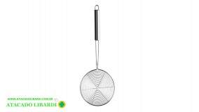 PENEIRA METAL  INOX 12,5CM FRITURA SQ5111