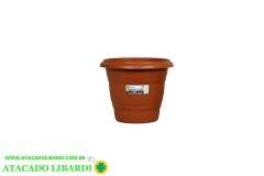 VASO 34,8X34,8X29,3CM 13,5L N35 RED MARROM 9401
