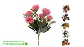 BUQUE MINI ROSA 6X BG406062
