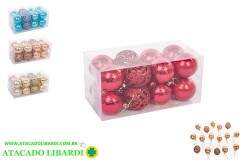KIT BOLA TUBO 6CM 16PCS SORT COLOR NTB85101
