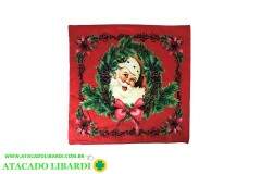 ALMOFADA C/ CAPA DE 40CM QUAD NATAL NOEL CAL10982 