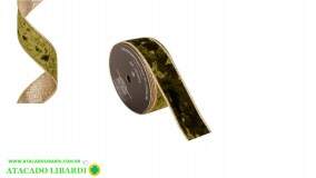 FITA ARAMADA 3,8CMX914CM VD C/GLITTER HH4919