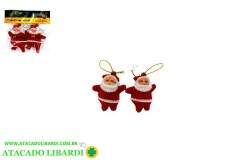 ENFEITE PAPAI 8CM NOEL 2PCS NT0083