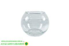 VASO VIDRO 7X9CM RED 178725