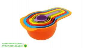 CONJ MEDIDOR PLAST 6PCS COLOR RJ1593